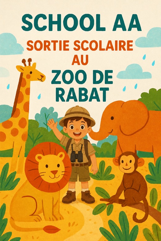 La même affiche régénérée, avec un enfant ajouté à la scène